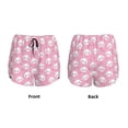 thumbnail image 3 of KLL Cute Cat Pattern Shorts Women,Athletic Shorts High Waisted Running Shorts Pocket Sporty Short Gym Elastic Workout Shorts-Small, 3 of 7