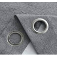 thumbnail image 3 of Shady Rest Belmar Grommet Panel 52" x 84" Ash Grey Multiple Sizes, 3 of 9