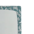 thumbnail image 3 of Ambesonne Leafy Artwork Fitted Sheet, Melancholic Leaves, King Size, Cadet Blue Blue Grey, 3 of 5
