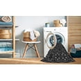 thumbnail image 2 of Ahgly Company Machine Washable Indoor Round Transitional Smokey Gray Area Rugs, 7' Round, 2 of 7