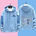 thumbnail image 3 of Disney-sudaderas con capucha para hombre y mujer, chaquetas y ropa informales, diferentes trajes de pareja, Stitch, 3 of 3