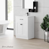 Burdon 24" Bathroom Vanity in White