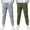 z3 Multicolor, variant on Erwazi 2 Pack Boys Jogger Pants Casual Lightweight Cotton Linen School Uniform Pants Loose Fit Elastic Waist Drawstring Trousers