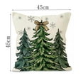 thumbnail image 4 of Christmas Pillowcase With Printed Linen Cushion Cover Home Sofa Decoration Festival Patterns Sofa Bedroom Decorations, 4 of 4