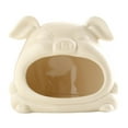thumbnail image 1 of MERIGLARE Hamster Hideout Ceramic Cartoon Cozy Pets Bed for Hedgehog Rats Small Animal Beige, 1 of 9
