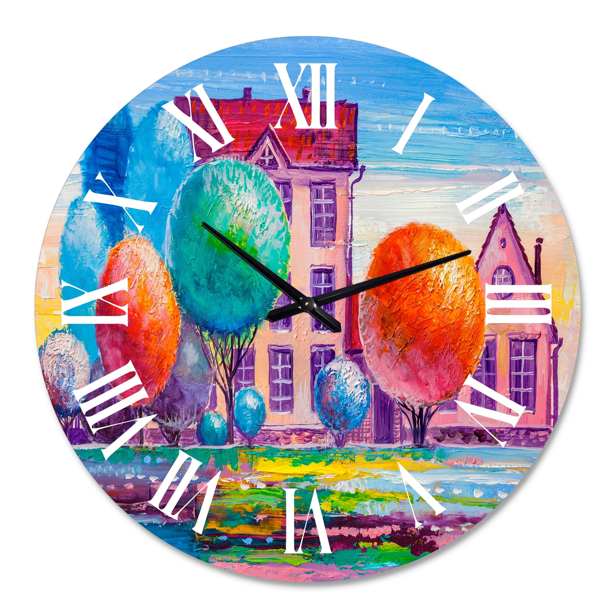 Designart 1 in Traditional Wall Clock