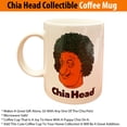 thumbnail image 3 of Chia - Head Collectible Favorite Hot Beverages Tea Coffee Ceramic Mug - White, 3 of 5