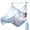 Ice Blue-240x80cm, variant on Hammock Chair Handmade Hanging Cotton Rope Woven Seat Soft-spun Large Stretch Swing  Collapsible Strong Metal Spreader Bar Elegant Macrame Comfort Indoor Outdoor Garden