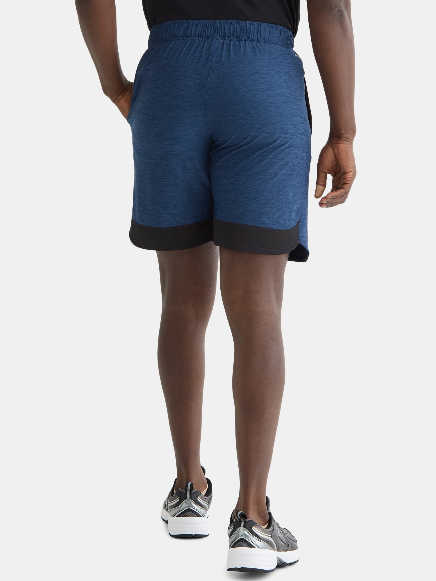 Athletic Works Men's & Big Men’s Jersey Knit Shorts, 9" Inseam, Sizes XS-5XL
