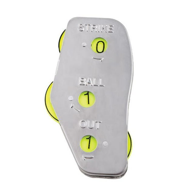 Indicateurs d'Arbitre à 3 Roues, Jaune Optique - Lot de 12