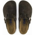 thumbnail image 1 of Birkenstock 66046335 Boston Mocha Suede SFB 35, 1 of 7