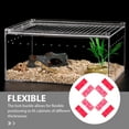 thumbnail image 5 of FUTUREORYY 4pcs Box Hasp Latch Acrylic Rosy Prevent Pet Safety, 5 of 5