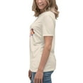thumbnail image 2 of Bella + Canvas Women's Relaxed T-Shirt Short Sleeve Graphic Crew Neck (Heather Prism Natural, XL), 2 of 5