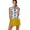 BZA1236, variant on Blue geometric pattern gold base Sports Dresses Women Tennis Dress Outdoor Badminton Golf Quick-Drying And Breathable Sports Dress
