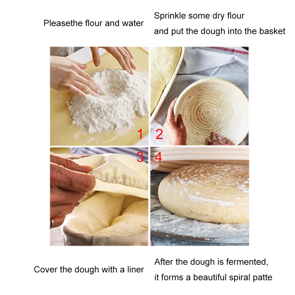 1 Pcs Oval Bread Banner Anti-counterfeiting Basket, Sourdough Bread Baking Supplies,for Making Baking And Fermentation(14.4in x 6.3in x 2.8in,36.5cmx16cmX7cm)