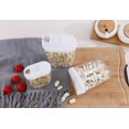 thumbnail image 4 of Caja de almacenamiento de alimentos hermética transparente de 5 piezas Almacenamiento de frutas secas de cereales 1440 ml, 960 ml, 720 ml, 480 ml, 300 ml TUNC Sencillez, 4 of 5