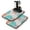White-121, variant on Vintage Tribal Style Dish Drying Mat, 19.5x12 Set of 2in Absorbent Coffee Bar Mat with Boho Chic Patterns, Leak-Proof Non-Slip Kitchen Counter Mat
