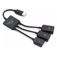thumbnail image 4 of 2×micro Usb Y Doble Usb 2.0 Host Otg Adaptador Cable, 4 of 5