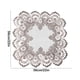 thumbnail image 2 of Cubierta de mesa de noche tela decorativa encaje de moda cuadrado hogar tela de mesa condicionador de aire polvo cubierta de tela, 2 of 6