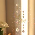 thumbnail image 3 of Wind Chime Crystal Light Catcher Colgante Mariposa Devil Eye Adornos Arte Artesanía Hugtrwg Para estrenar, 3 of 7