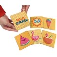thumbnail image 6 of Inkdotpot Set of 6 Drink Coasters Easy Clean 4-Zoll SquareCoastersCork Base-Reusable- Summer, 6 of 8