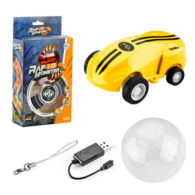 Children Toy Car Creative USB Rechargeable Rotating Vehicle Toy Mini Car Toy