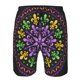 thumbnail image 3 of Balery Mardi Gras5 Traje de Baño Estilo Hawaiano para Hombre, Shorts de Secado Rápido con Bolsillos-X-Large, 3 of 6