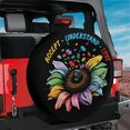 thumbnail image 2 of Lotusprinthandmade Autism Awareness Spare Tire Cover With Backup Camera Hole, Autism Tire Cover, 2 of 7