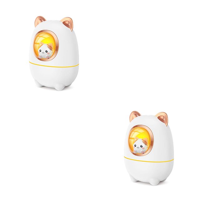 Cateissary Humidificador de aire de gato de dibujos animados, difusor de Perfume de estilo bonito, rociador de niebla para habitación de Type2 NO2