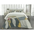 thumbnail image 3 of Ambesonne Kabuki Quilted Bedspread Set 3 Pcs, Old Japanese Person, King Size, Multicolor, 3 of 5