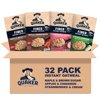 Quaker Instant Oatmeal Fiber Boost Variety Pack, 32 Count