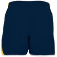 thumbnail image 2 of Holloway XL Ladies Energize Shorts Navy/Light Gold/White 229325, 2 of 4