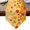 Yellow, variant on Fall Leaves Table Runner Linen Burlap Table Runner 36 Inches Small Thanksgiving Autumn Harvest Maple Leaf Orange Dresser Scarves for Kitchen Island Coffee Dining Room Party Holiday Decoration 13"x36"