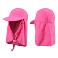 thumbnail image 3 of SPRING PARK Hat Summer Sun Outdoor Protection Cap Wide Fishing Neck Face Cover Flap, 3 of 7