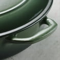 thumbnail image 4 of Tramontina Bestow 12-Inch Enameled Cast Iron Skillet with Lid, Cactus with Gold Stainless Steel Knob, Oven-Safe, 4 of 8
