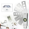 thumbnail image 4 of Jewelry Equipment Accessory Diamond Gem Fan Gauge Stone Measuring Tool, 4 of 11
