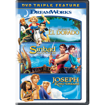 Seven Seas Four - The Road to El Dorado / Sinbad: Legend of the Seven Seas / Joseph: King of Dreams Triple Feature (DVD)