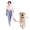 Pink, variant on Hands Free Dog Leash,Galaxy Reflective Crossbody Leash, 6–9.5 ft Adjustable Heavy Duty Waist Belt for Medium and Large Dogs Walking,Running,Jogging,Training,Night Walking (290cm, Blue