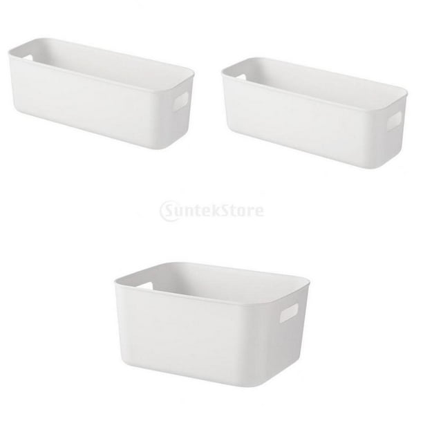 3 Uds. Caja De Almacenamiento Para El Hogar, Cesta De Ropa Interior, Artículos Diversos, Organizador Para El Hogar Para El Baño