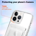 thumbnail image 2 of Gukalong Funda Para Teléfono Celular Para Iphone 14 Pro Max Funda Tipo Cartera De Protección Resistente, Funda Transparente Antiamarilla Con Tarjetero De Crédito, A Prueba De Golpes, Antiarañazos, Fun, 2 of 5