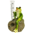 thumbnail image 2 of Frog Figurine Rain Gauge, 2 of 2