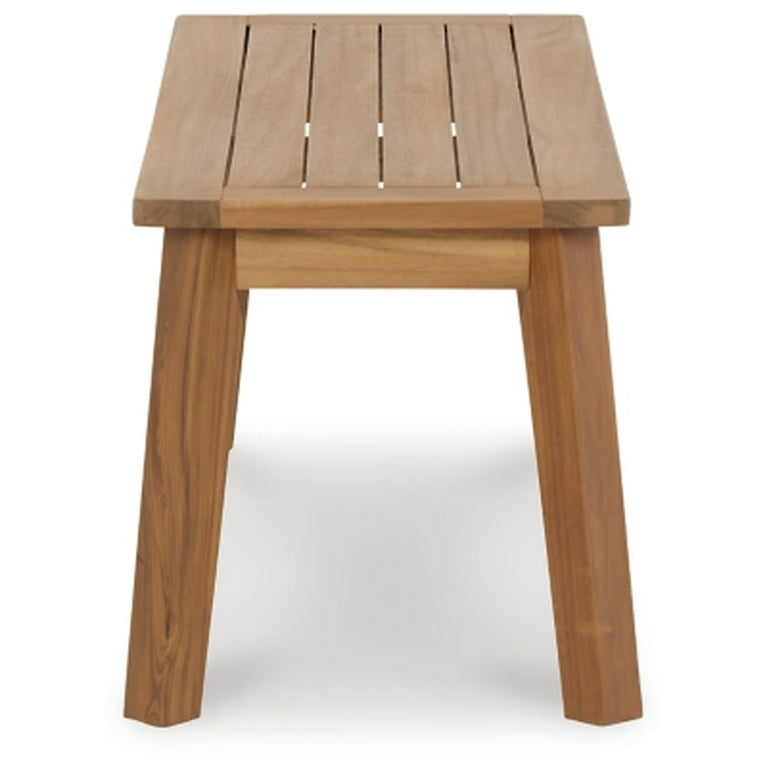Janiyah Outdoor Bench - Light Brown Janiyah Outdoor Bench - Light Brown