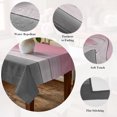 thumbnail image 5 of Pink Gray Table Cloth Waterproof Tablecloths, Vintage Country Gradient Wooden Plank Line Tablecloth Dining Table Cover for Kitchen Party Tabletop Outdoor, Rectangle Tablecloth 60x102 Inch, 5 of 9