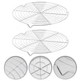 thumbnail image 3 of 2 Pcs Support à Biscuits Rond Support de Séchage pour Pain Dessert Support de Refroidissement pour Gâteau, 3 of 8