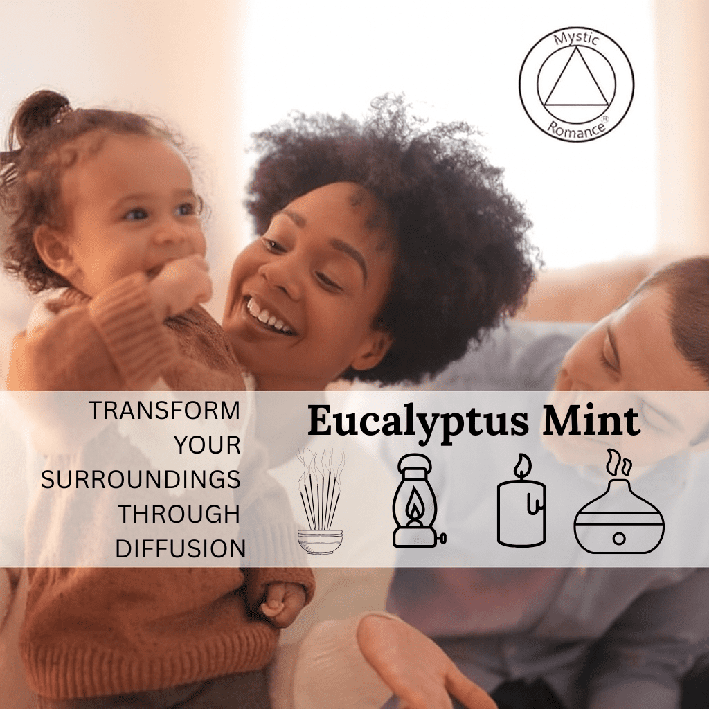 Mystic Romance Premium Home Fragrance Oil Scent EUCALYPTUS MINT SET 8FL+ 4FL+2FL.OZ 427 ML