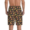 thumbnail image 4 of Lsque Fast Food Mens Sleep Pajama Shorts,Short Pajama Pants, Cotton Ultra-Soft Knit-X-Large, 4 of 9