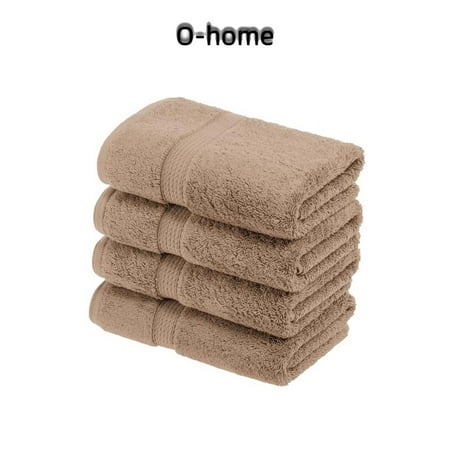 

Solid Egyptian Cotton Hand Towel Set 4-Pieces