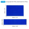 thumbnail image 2 of Unique Bargains Reflective Patch 1'x4' 2'x3', 7 Pcs Safety Appliques, Blue, 2 of 6