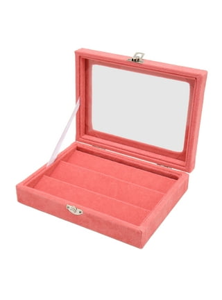 RORPOIR Brooch Storage Box Jewelry Display Case Lapel Pin Clear Display  Case Pin Collection Display Case Brooch Pin Storage Pin Carrying Case Pin  Case