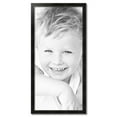 thumbnail image 2 of ArtToFrames 22" x 47" Honors Black with Silver Picture Frame, 22x47 inch Black Wood Poster Frame (WOM-5157), 2 of 7
